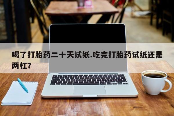怀孕个月能不能用打胎药喝了打胎药二十天试纸.吃完打胎药试纸还是两杠？
